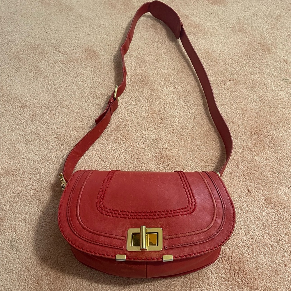 Chloe bag used good but it still have a lot of life/serial # is inside